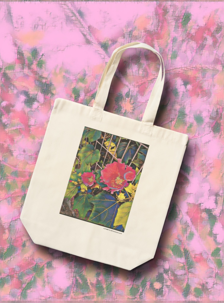 a-239 路傍の花 成長 Roadside flower growth エコバッグ