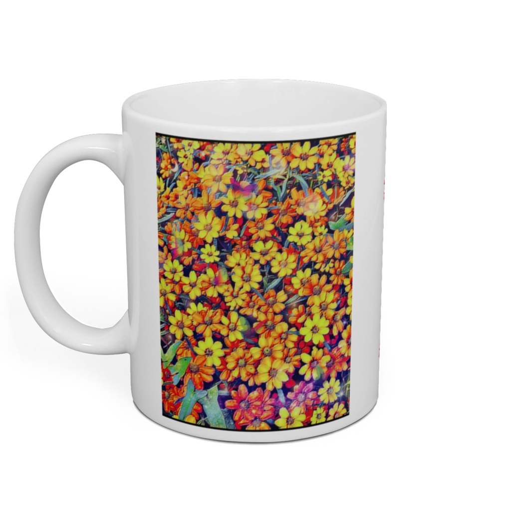 a-272 路傍の花 夢 秋の温かさ Roadside flowers Yume Autumn warmth マグカップ