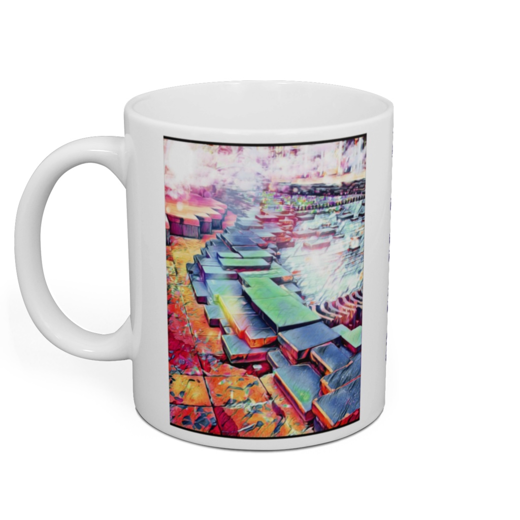 a-273 ヒカリ 天空の迷宮へ The light, To the labyrinth in the sky マグカップ