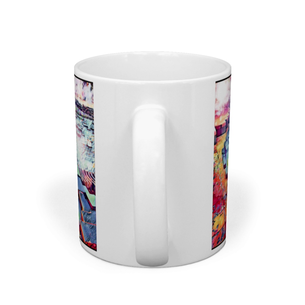 a-273 ヒカリ 天空の迷宮へ The light, To the labyrinth in the sky マグカップ