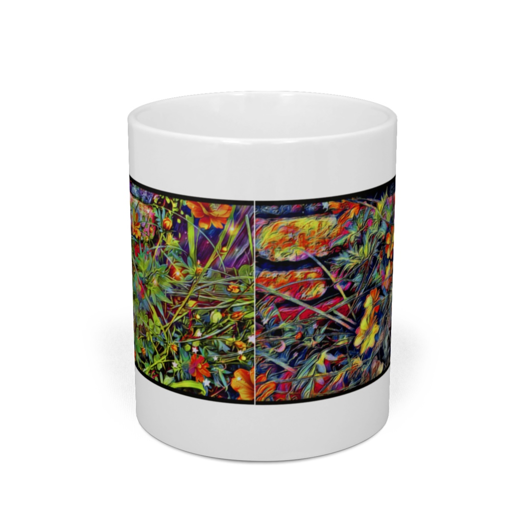 a-214 陽画と陰画 Positive and negative paintings マグカップ