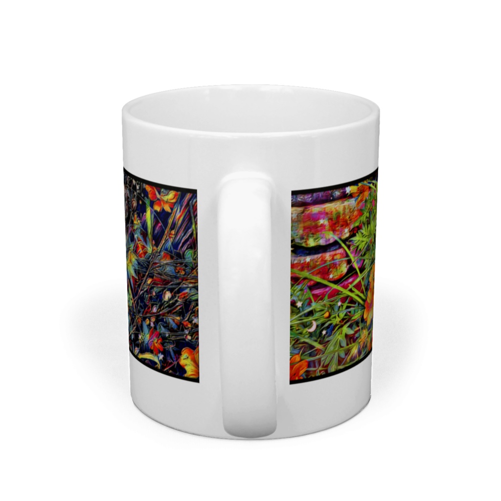 a-214 陽画と陰画 Positive and negative paintings マグカップ