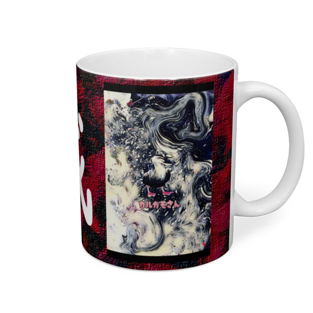 カルガモさん K@RUG@MOSAN マグカップ