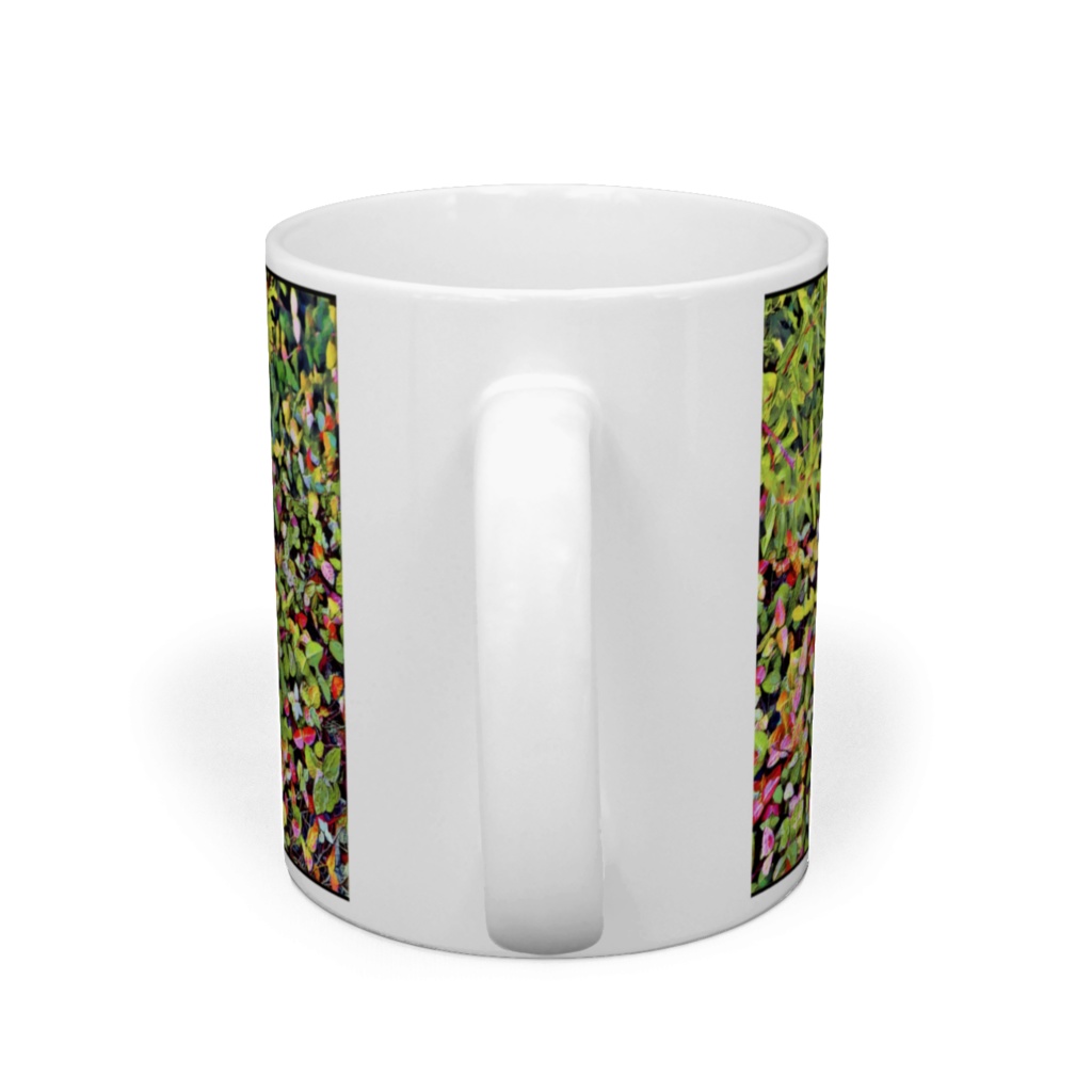 a-220 秋 紅葉の森の中 In the autumn foliage forestマグカップ