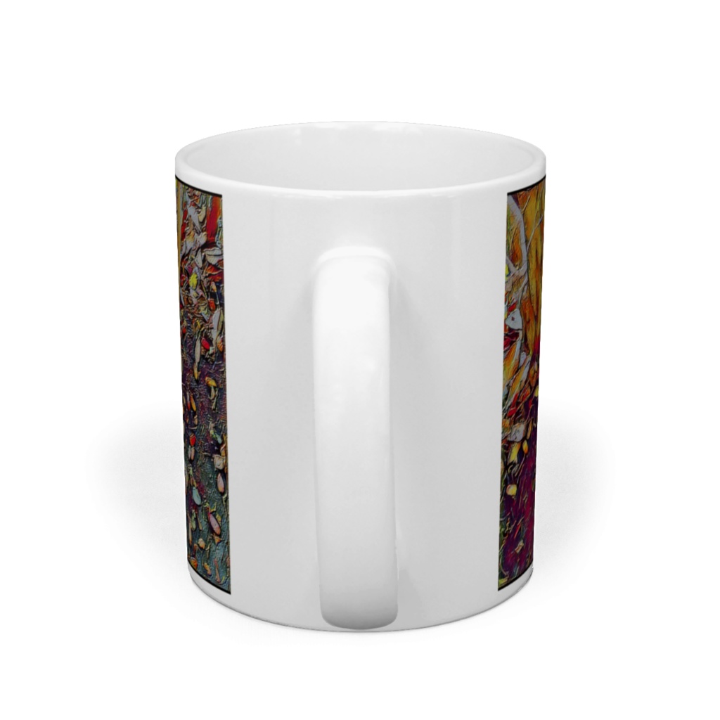 a-254 秋 団栗 Autumn acorn マグカップ