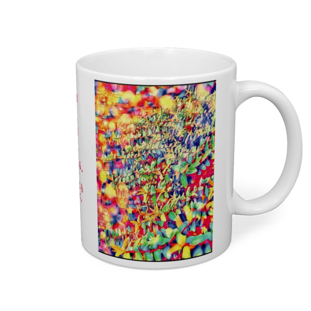 a-284 草の甲冑 Grass armor マグカップ