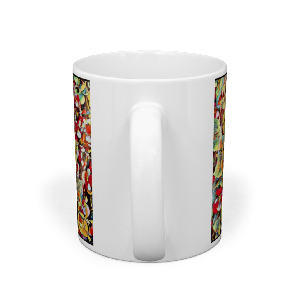 a-312 園芸庭園の夕刻 Evening in the garden マグカップ