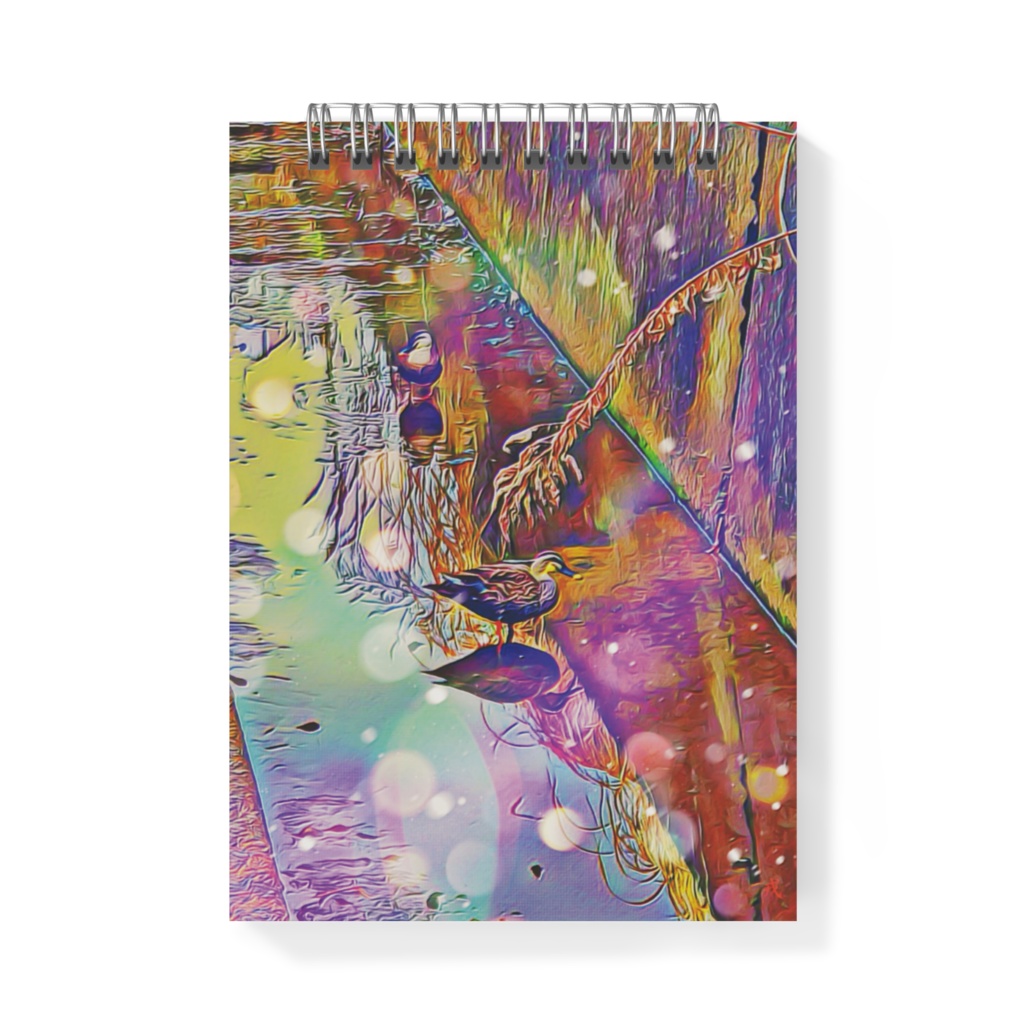 a-334 カルガモ と 散歩 Take a walk with spot-billed ducks 備忘録