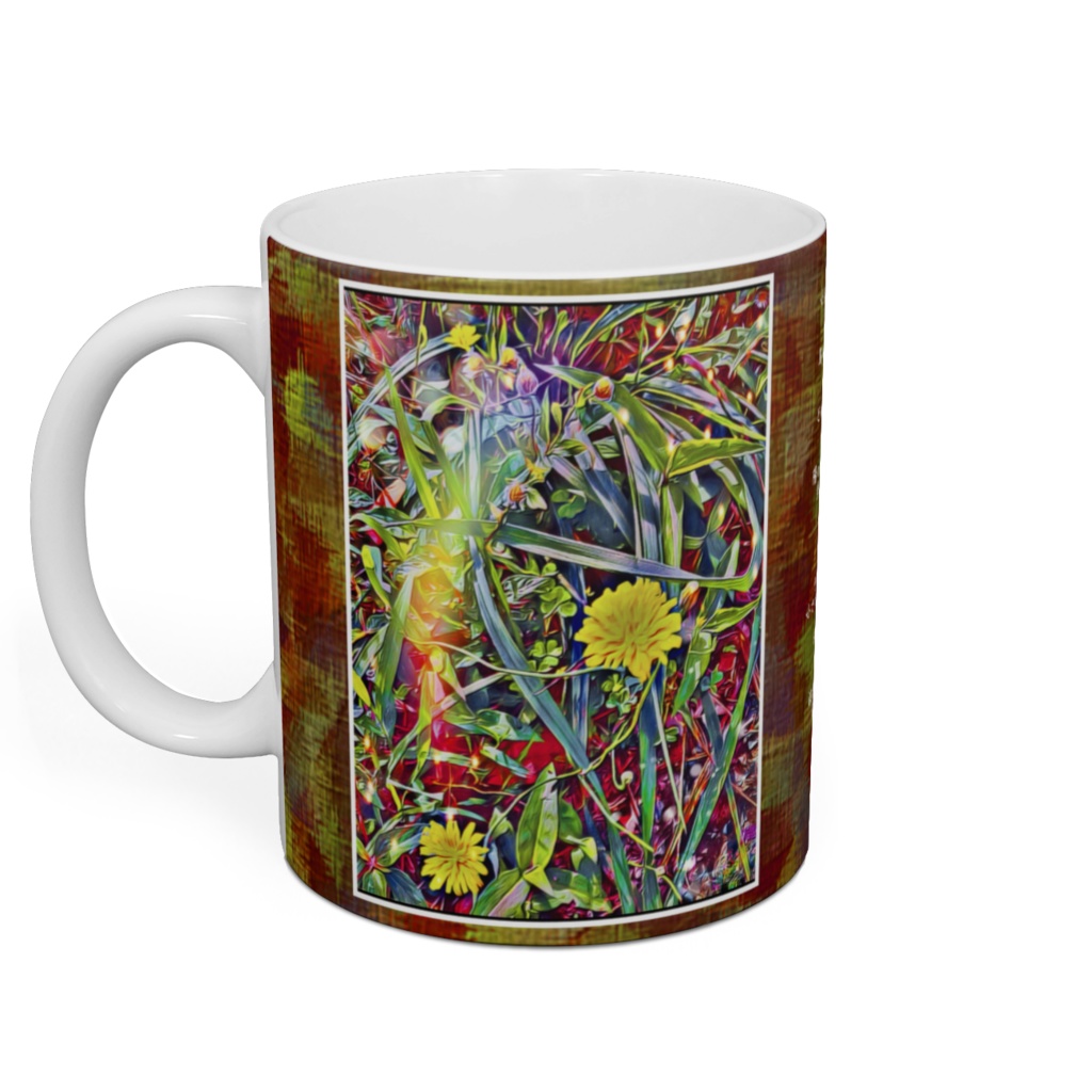 a-336 路傍の花 最後の恋 Roadside flowers Last love マグカップ