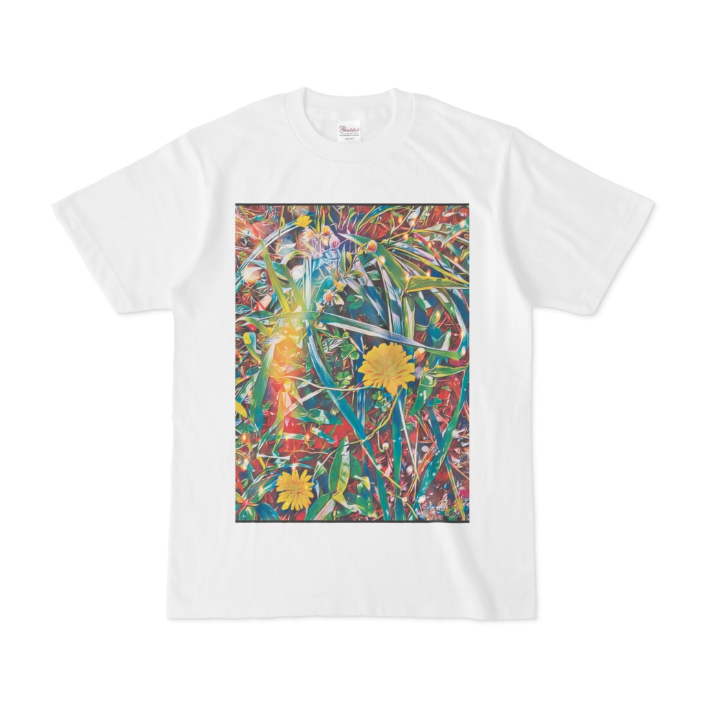a-336 路傍の花 最後の恋 Roadside flowers Last love Tシャツ