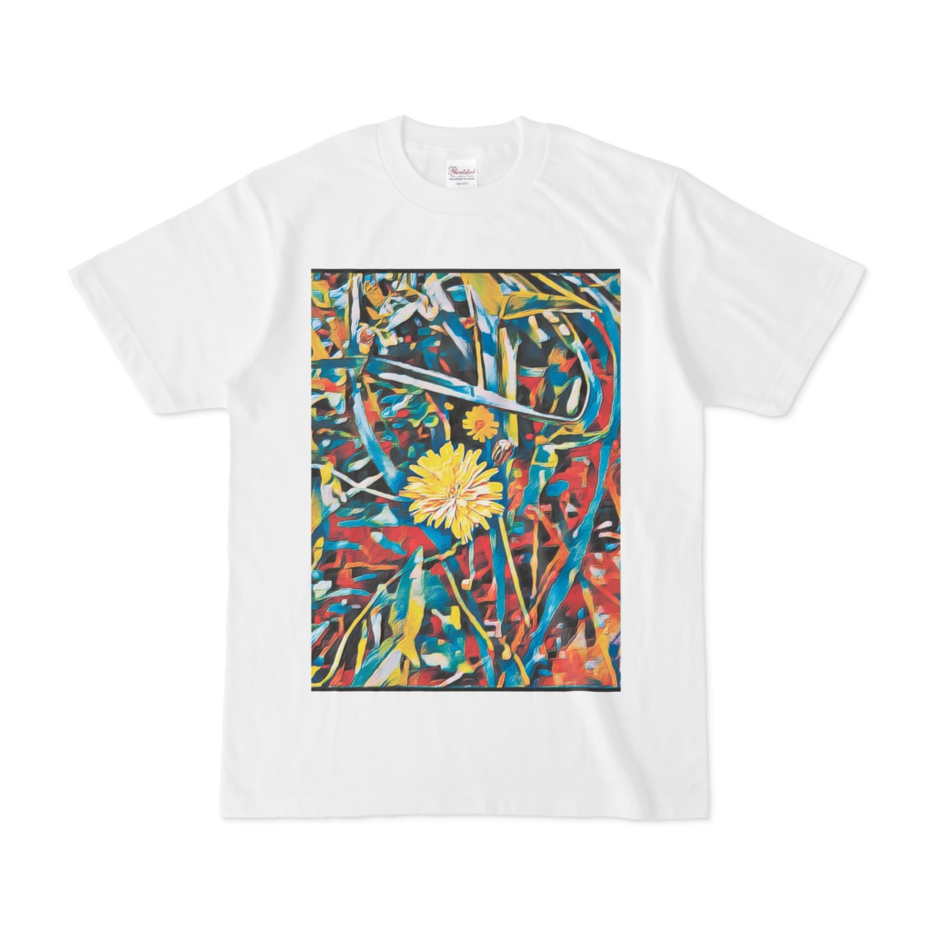 a-379 蒲公英 dandelion Tシャツ