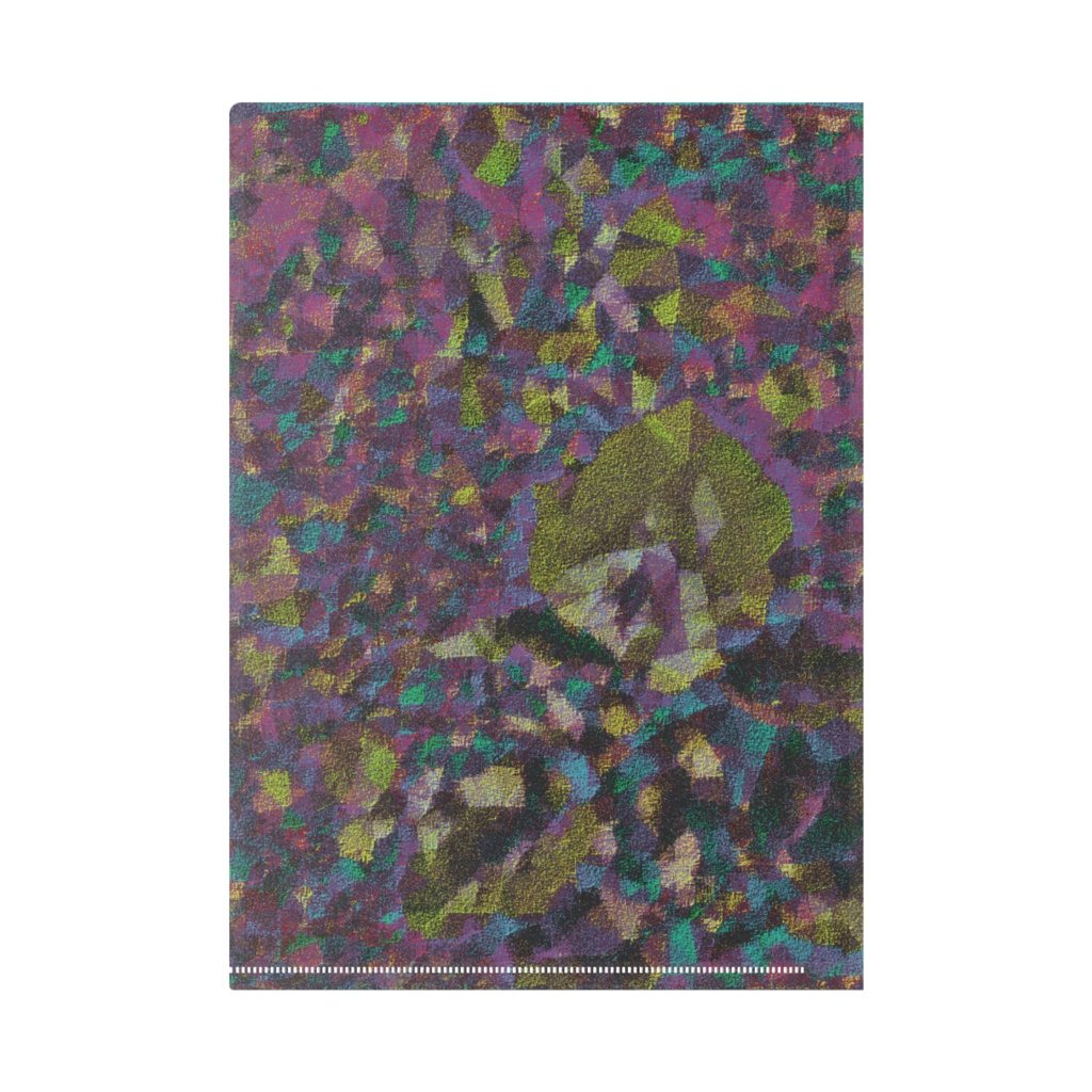 a-383 花 一瞬 Flower moment クリアファイル