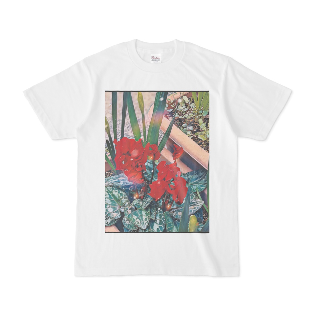 a-396 花 その一瞬 Flower that moment Tシャツ
