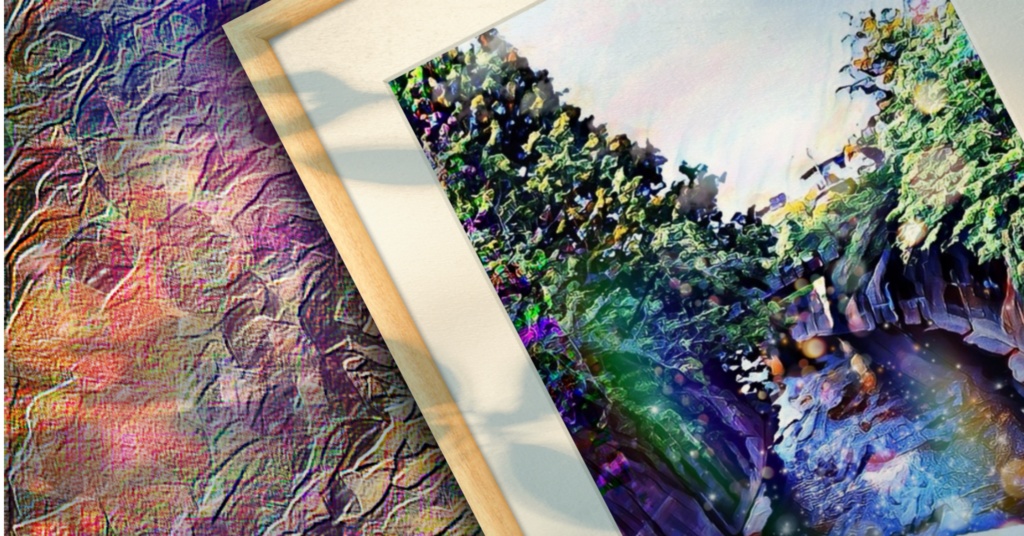 a-454 水面 桟橋から From the water pier プリモアート(複製画)