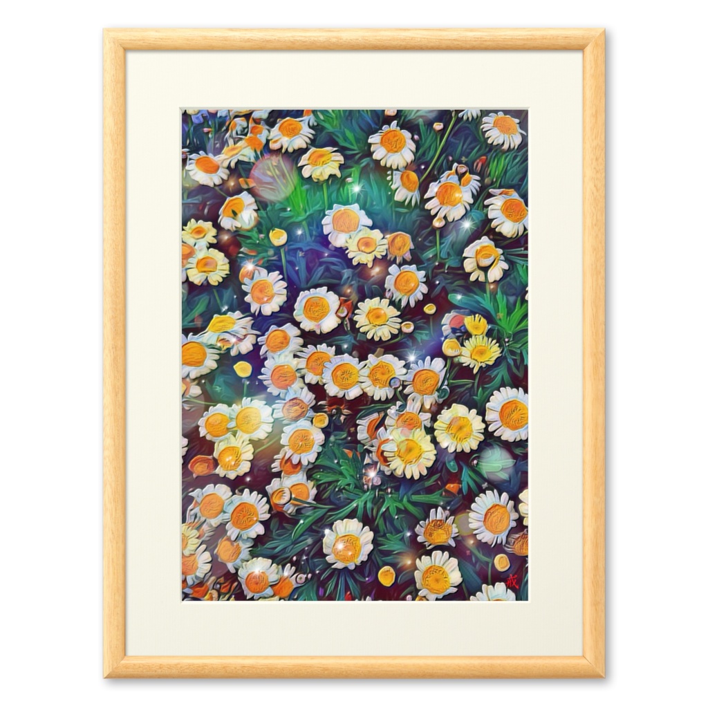 a-450 優 花の憂い Graceful Flower sorrow プリモアート(複製画)