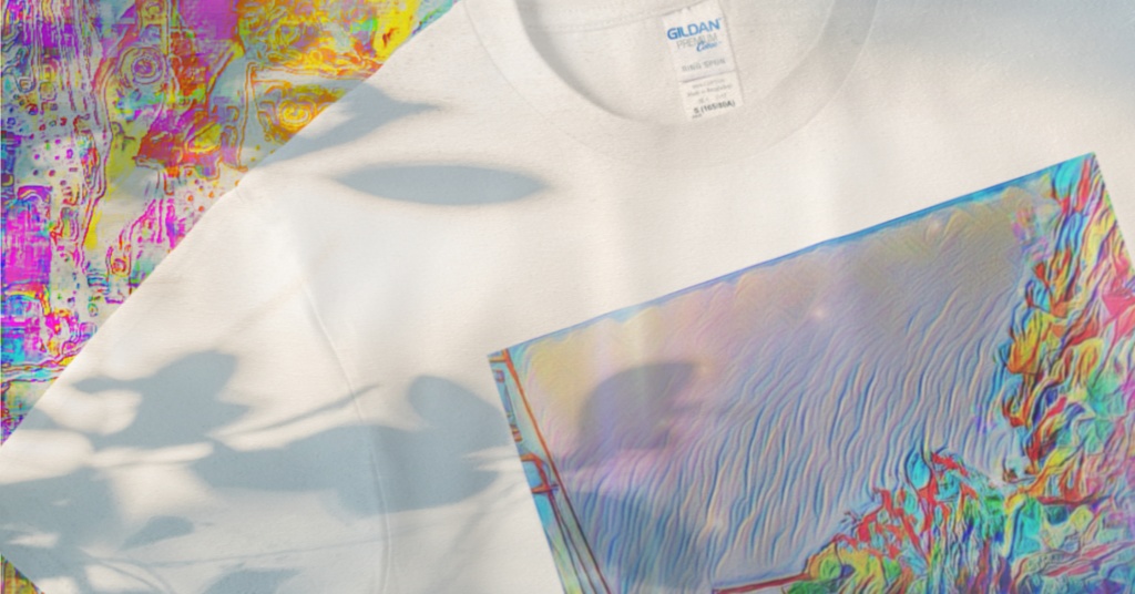 a-494 初夏 万華鏡 Early summer kaleidoscope Tシャツ