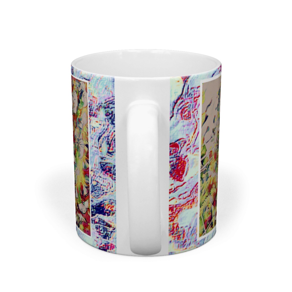 a-497 花 陽炎Flower heat hazeマグカップ