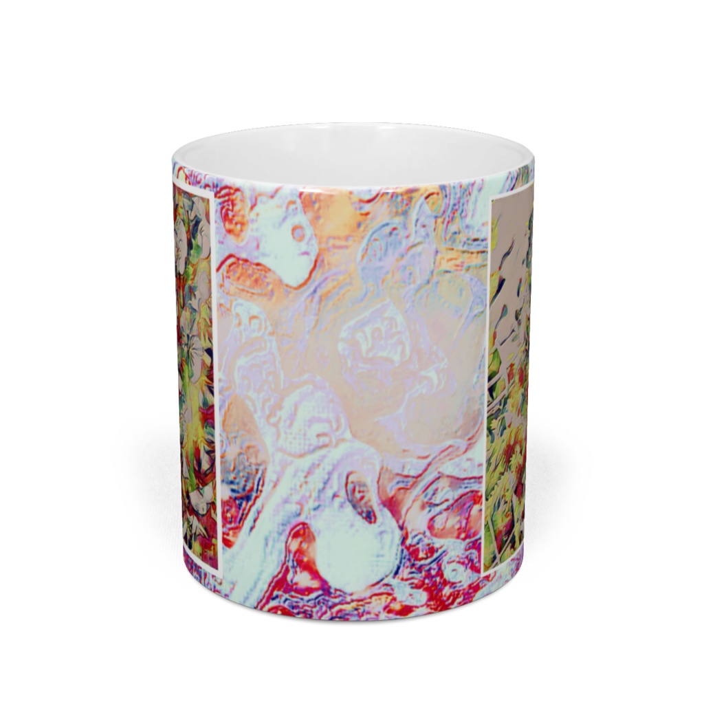 a-497 花 陽炎Flower heat hazeマグカップ