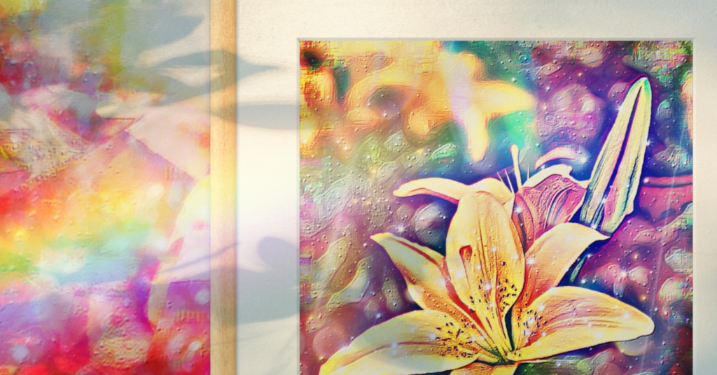 a-508 無限花 Infinite flower プリモアート(複製画)