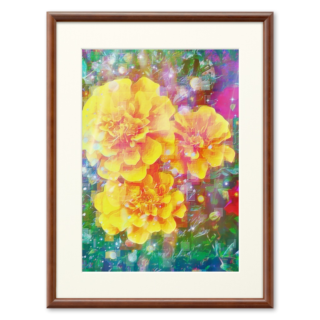 a-580 花 雅 三姉妹 Flower Elegant Sisters プリモアート(複製画)