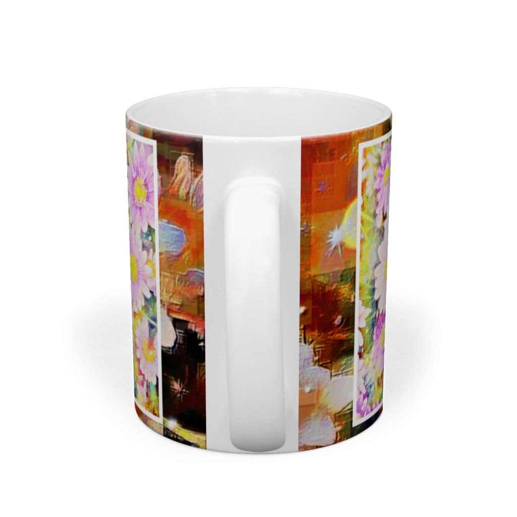 a-587 花 夏の想い出Flowers Summer memories マグカップ