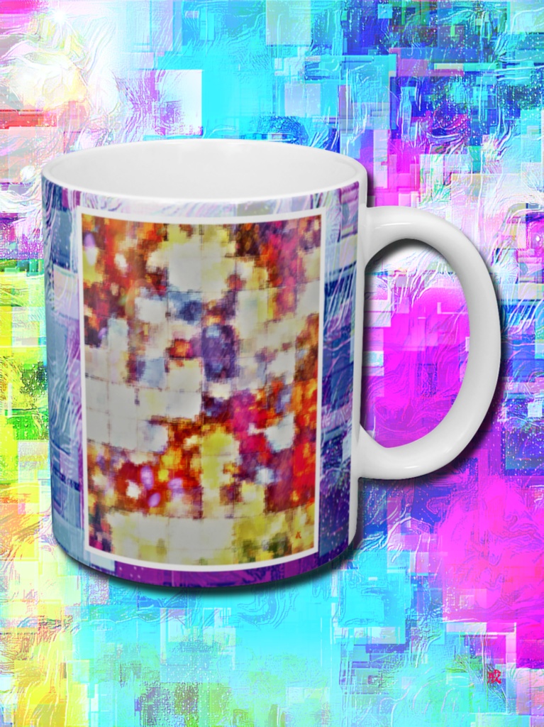 a-612 壁に透ける夏の日の思い出 Memories of a summer day through the wall マグカップ ☆応援企画商品☆