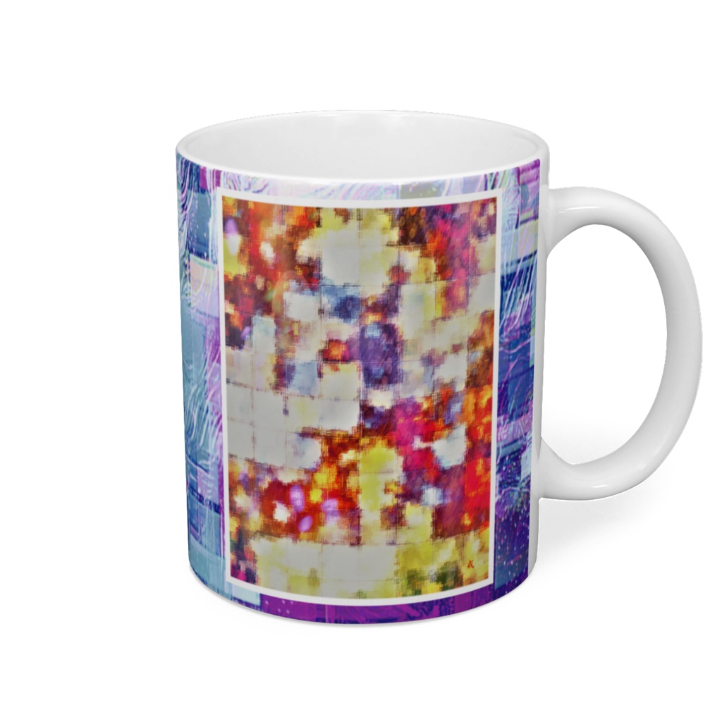 a-612 壁に透ける夏の日の思い出 Memories of a summer day through the wall マグカップ ☆応援企画商品☆