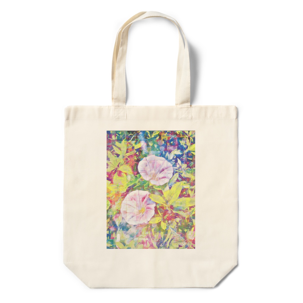 a-615 晩夏ノ朝顔 Morning glory that misses summer トートバッグ ☆応援企画商品☆