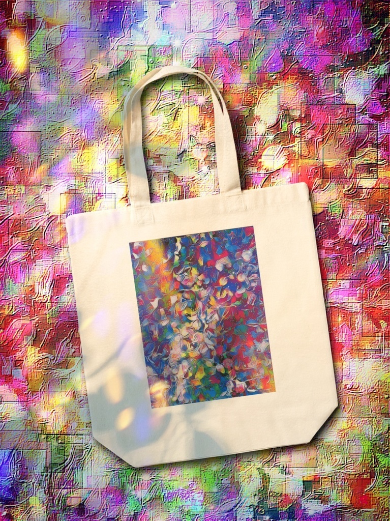 a-619 舞う青い蝶 Flying blue butterflies トートバッグ ☆応援企画商品☆