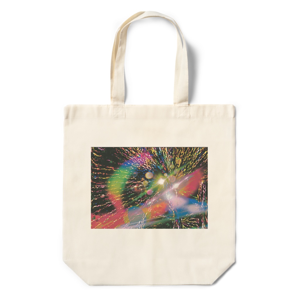 a-623 虹色 サウンドロード Rainbow sound road トートバッグ ☆応援企画商品☆