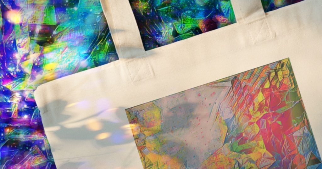  a-627 滴り落ちる幻想 Trickle down illusion トートバッグ ☆応援企画商品☆