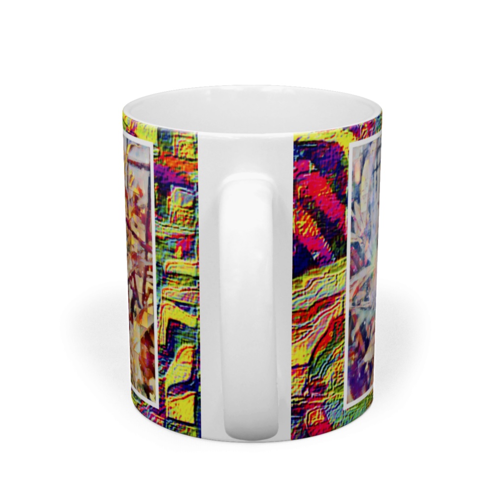 a-628 兆し 眩く弾ける秋節 Signs and dazzling autumn festival マグカップ