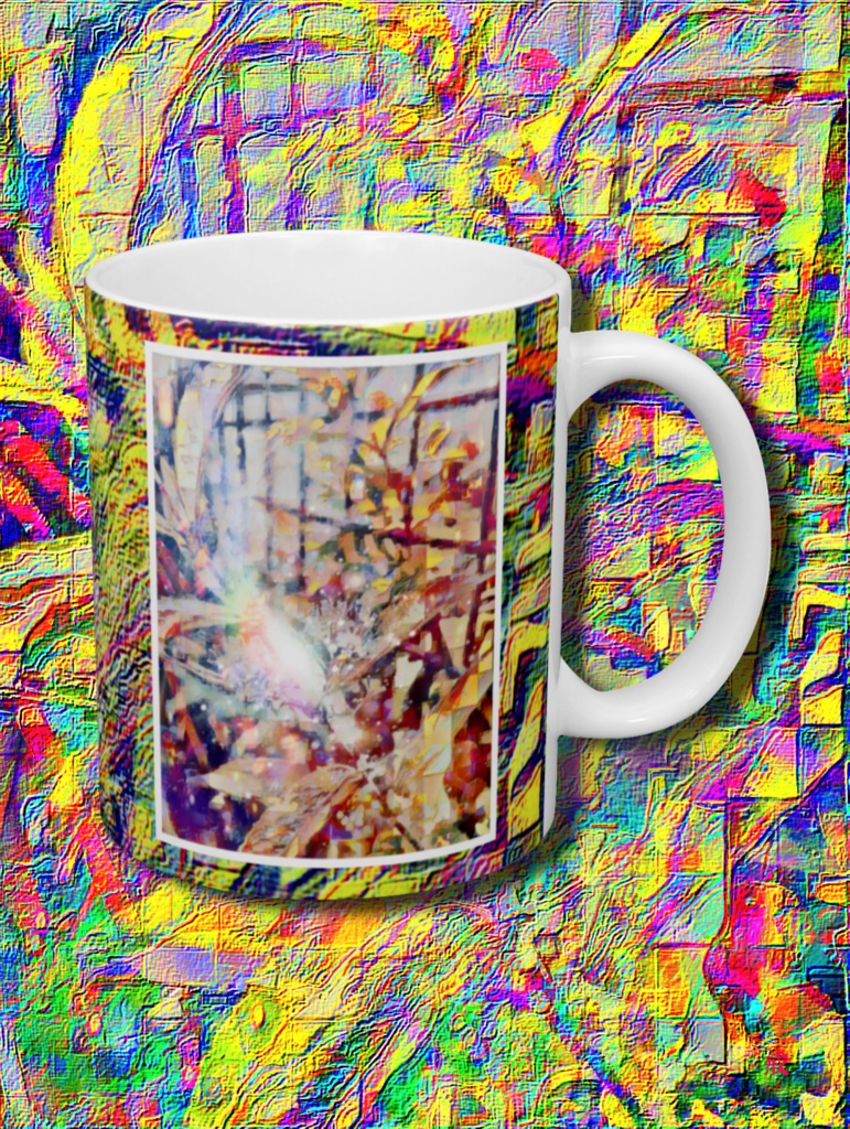 a-628 兆し 眩く弾ける秋節 Signs and dazzling autumn festival マグカップ