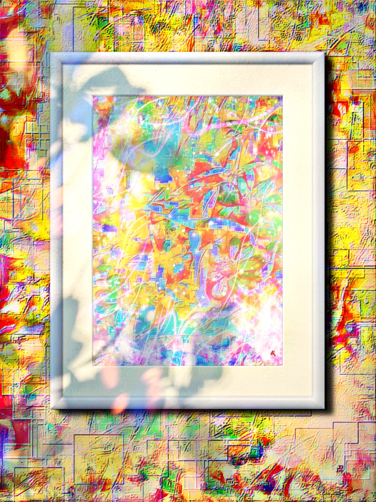 a-645 出現 現れる古の文化 Appearance Appearing ancient culture プリモアート(複製画) ☆応援企画商品☆