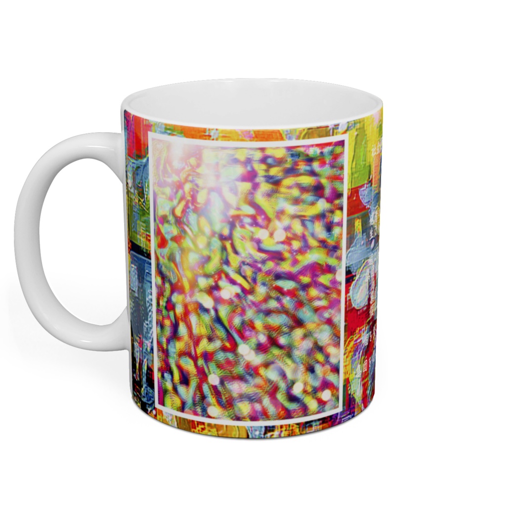 a-652 光波 弾ける夏 Light wave bursting summer マグカップ ☆応援企画商品☆