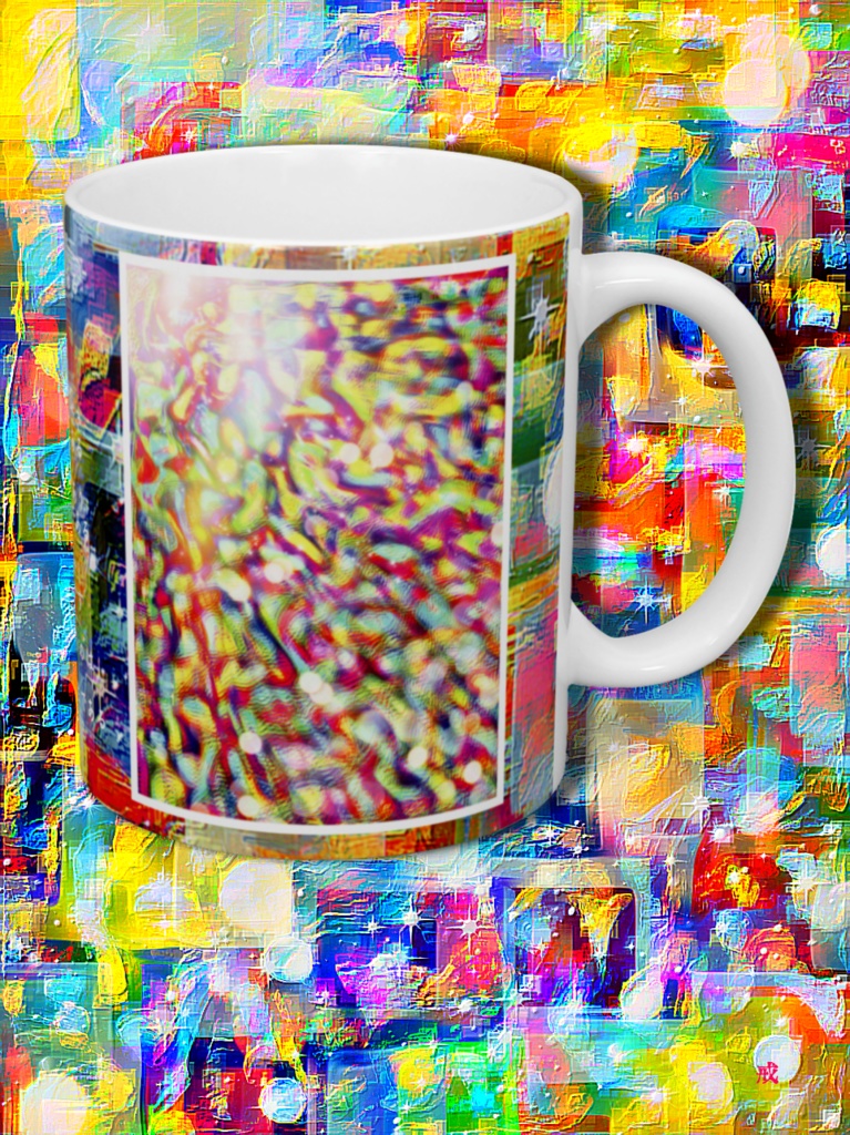 a-652 光波 弾ける夏 Light wave bursting summer マグカップ ☆応援企画商品☆