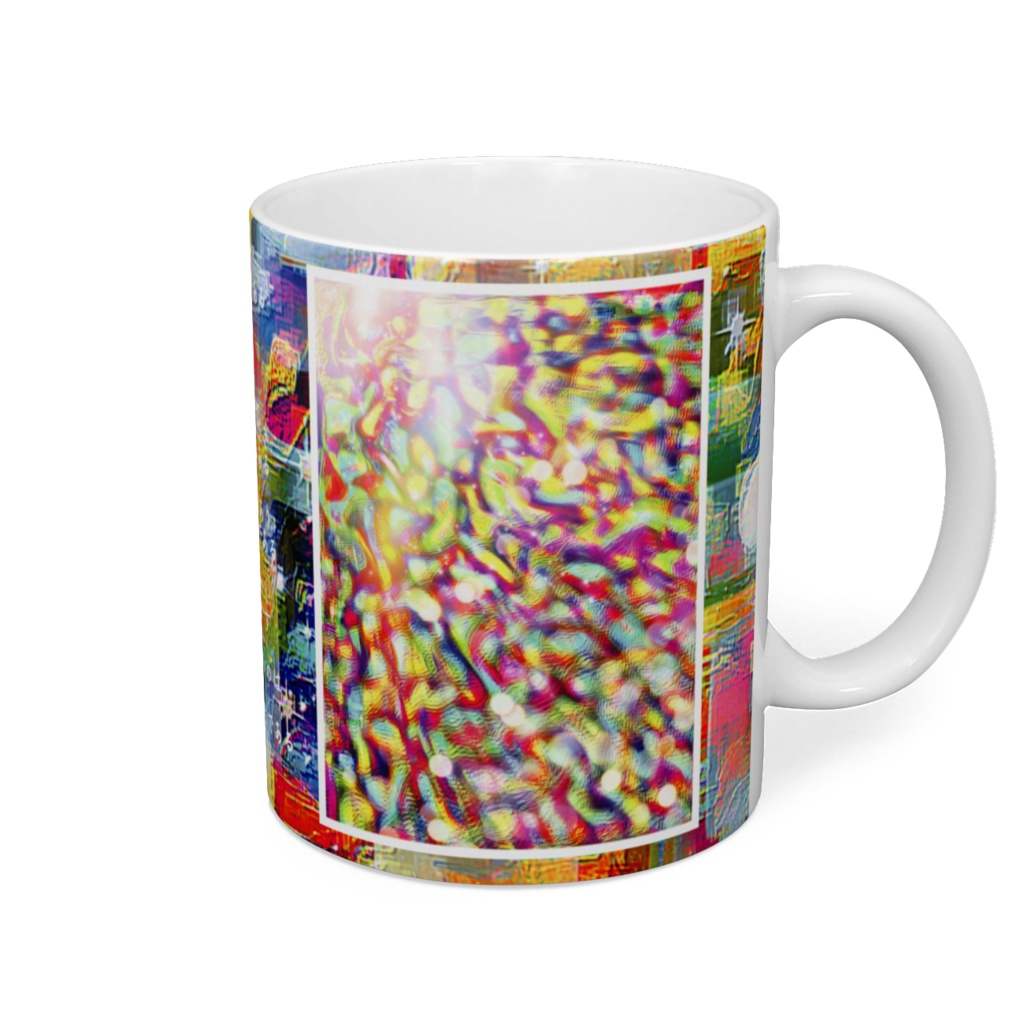 a-652 光波 弾ける夏 Light wave bursting summer マグカップ ☆応援企画商品☆