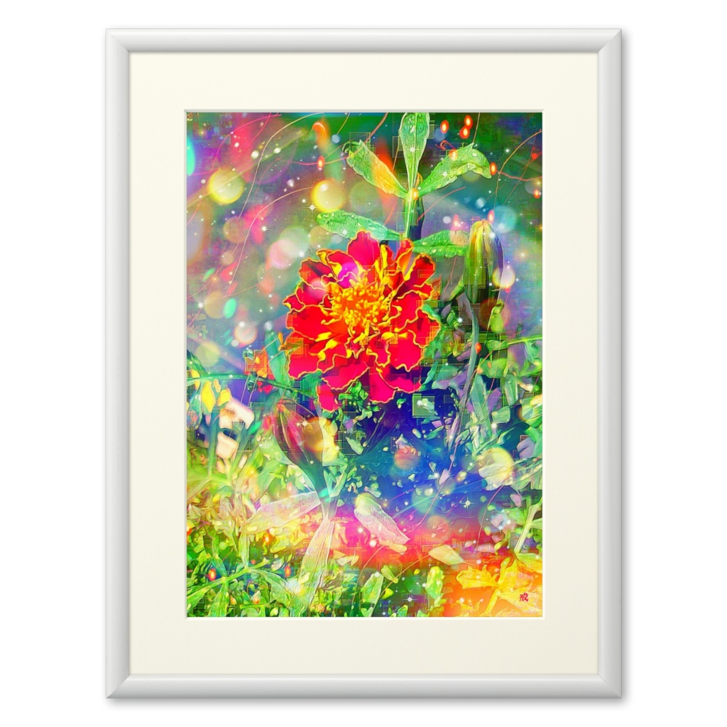 a-661 華 タイム・ダスト 時乃欠片 Glossy. Time dust Time fragment プリモアート(複製画) ☆応援企画商品☆