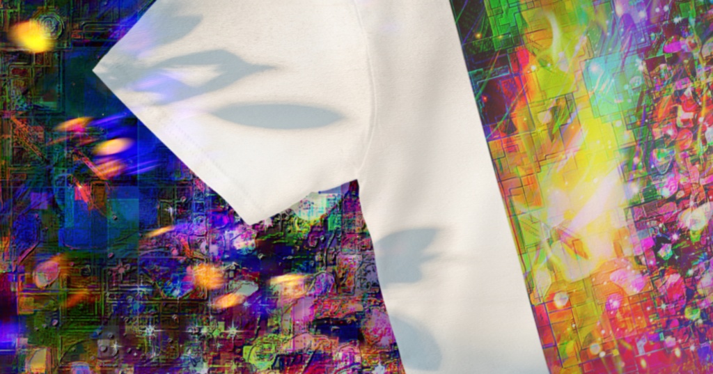 a-666 華 噴き上がる業 Glossy. Karma spouts T-シャツ ☆応援企画商品☆