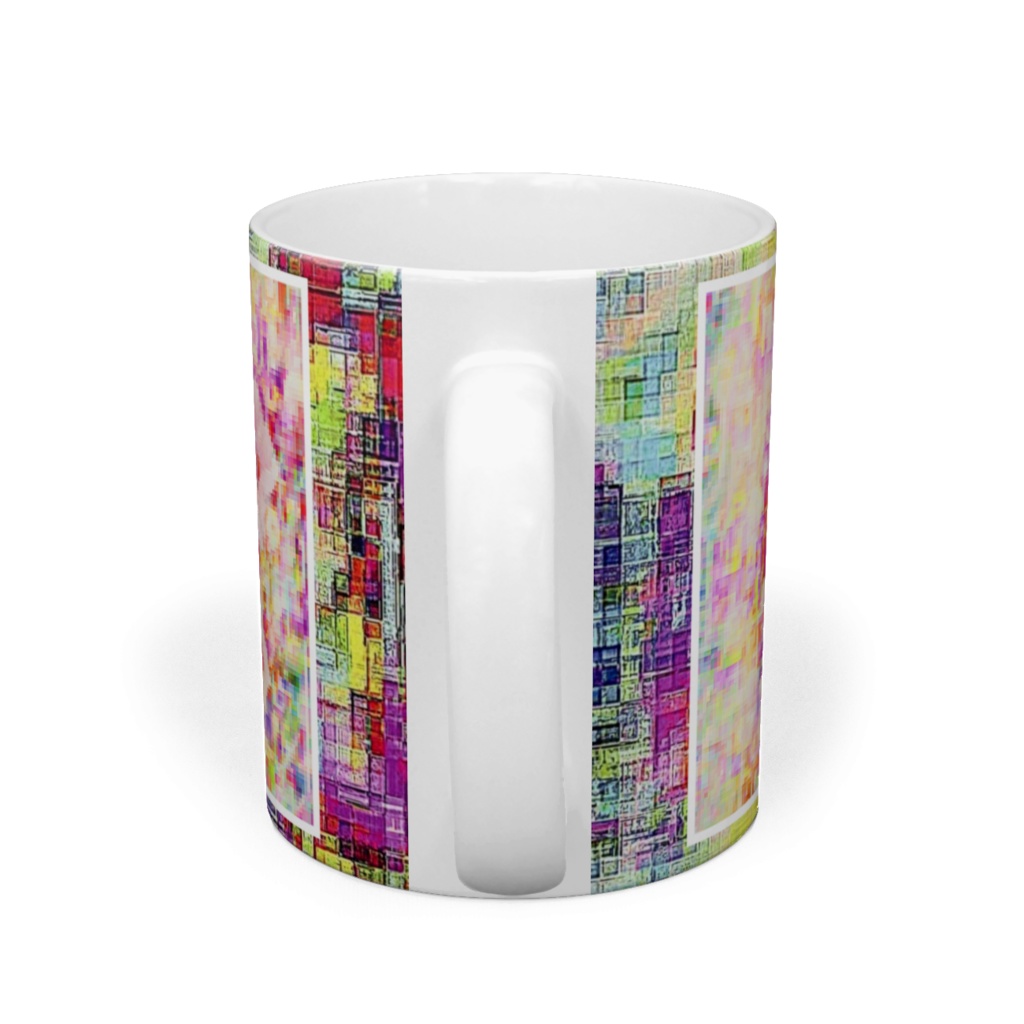 a-672 華 光と色のバザール Glossy. Brilliant and colored bazaar マグカップ ☆応援企画商品☆