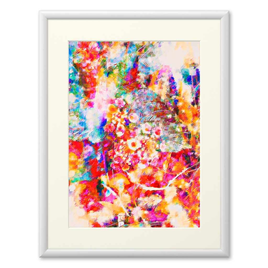 a-711 華 季節の裝 Glossy. Seasonal outfitでプリモアート(複製画) ☆応援企画商品☆