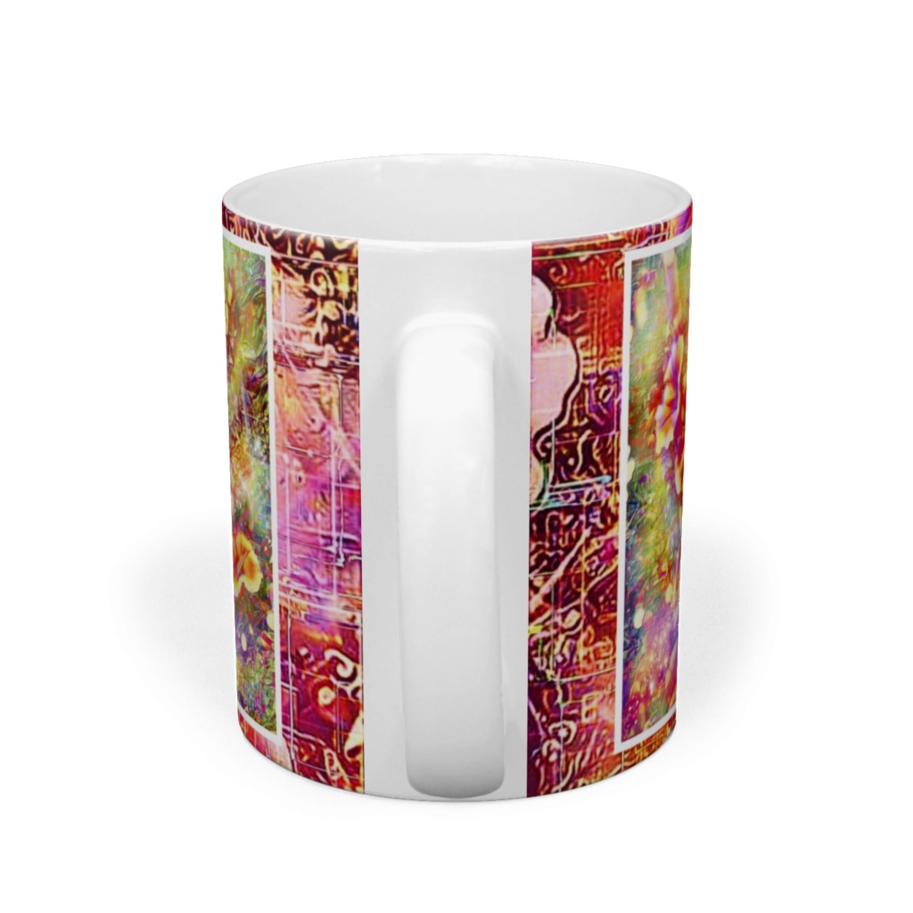 a-715 華 原始の森 ストリーム Glossy. Primitive Forest Stream マグカップ ☆応援企画商品☆