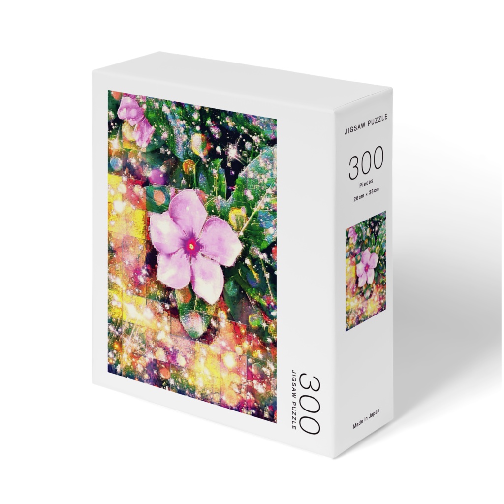 a-720 華 路傍の花 イリュージョン flower. Roadside flower illusion パズル ☆応援企画商品☆