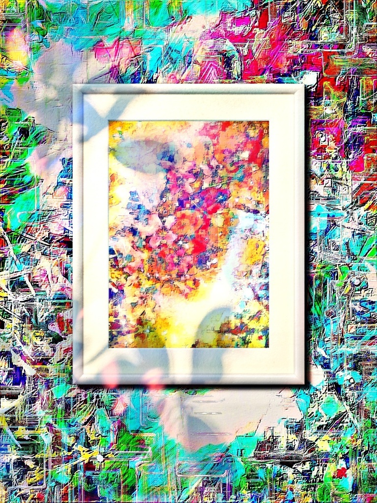 a-721 華 変化 冬へ flower. Change to winter プリモアート(複製画) ☆応援企画商品☆