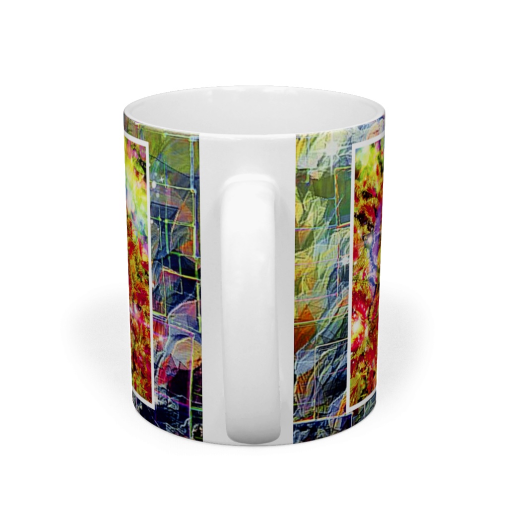 a-730 華 出現する光 flower. The light that appears マグカップ ☆応援企画商品☆
