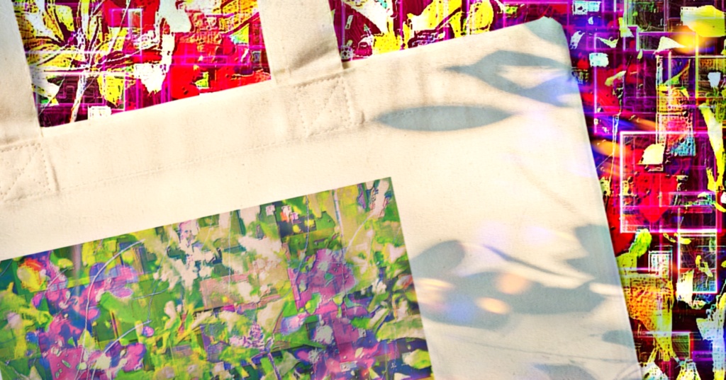 a-737 華 緑龍の使徒 Glossy.  Green Dragon Apostle トートバッグ ☆応援企画商品☆