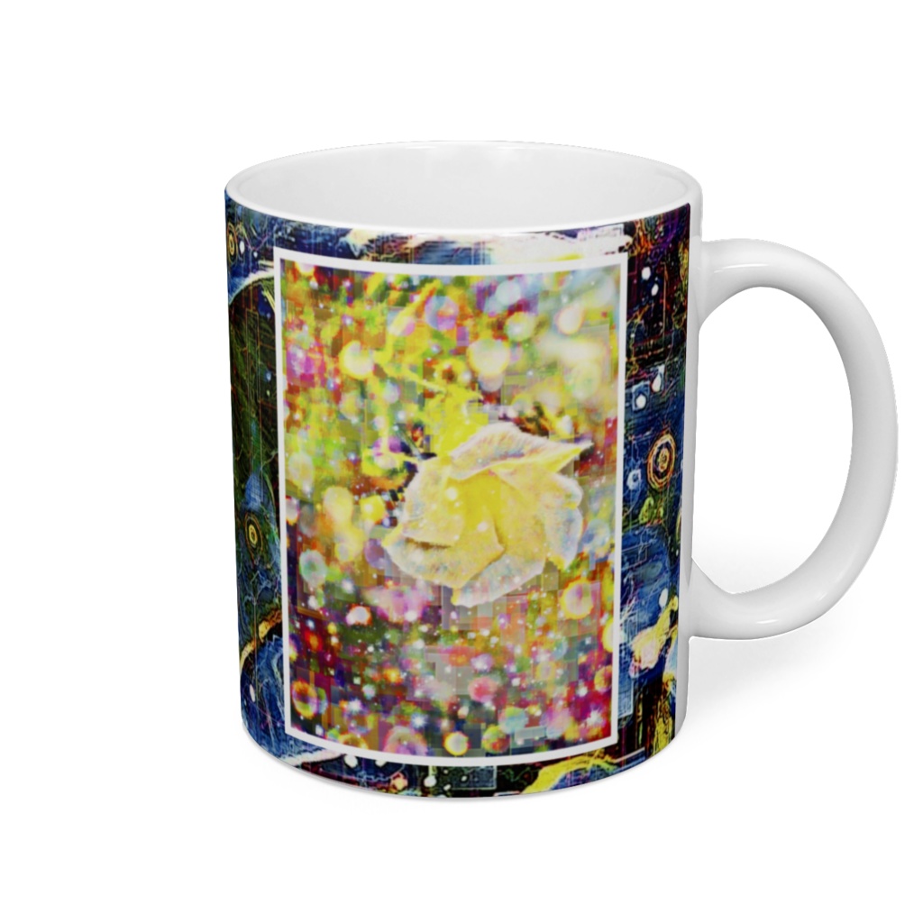 a-749 華 聖なる鈴 Glossy. Holy bellでマグカップ ☆応援企画商品☆