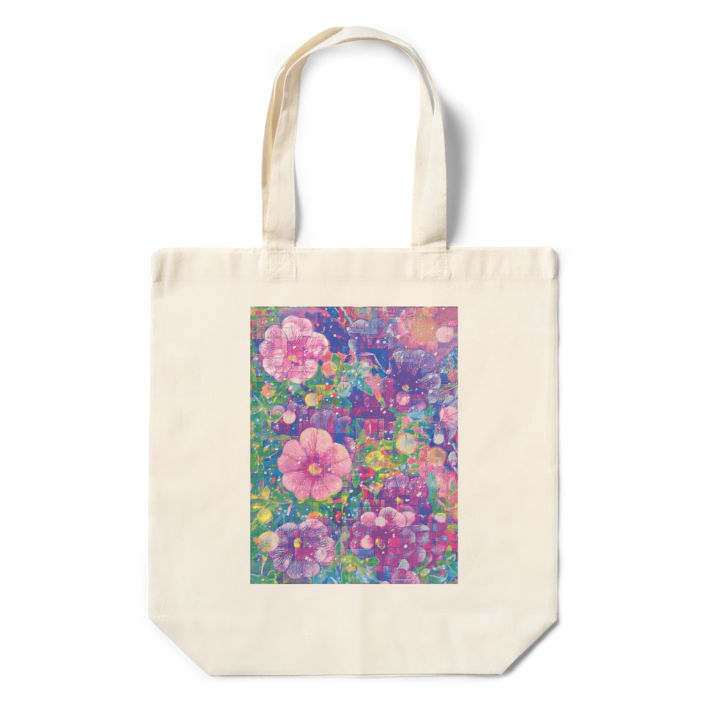 a-765 華 御伽の国へ To the land of fairy talesでトートバッグ ☆応援企画商品☆