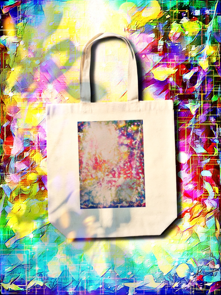 a-770 艶 光の滝壺 Gloss. Light waterfall jarでトートバック ☆応援企画商品☆