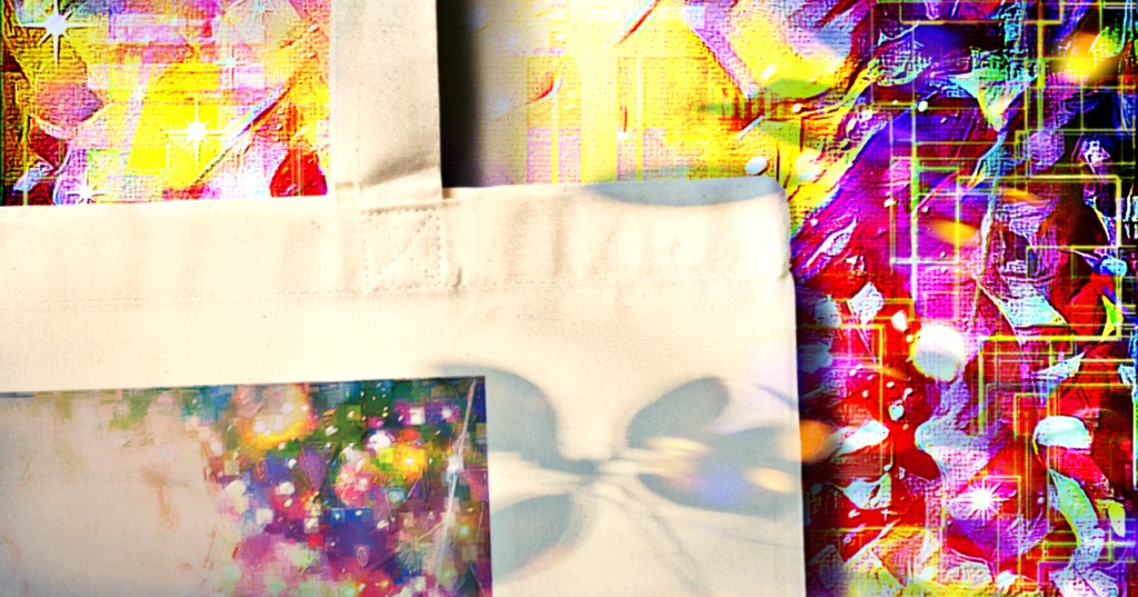 a-770 艶 光の滝壺 Gloss. Light waterfall jarでトートバック ☆応援企画商品☆